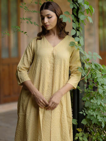 Jaipur, Clothing & Accessories, INR 1260,  Buy Summer Style Cotton A Line Kurta Set For Women