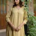 INR 1260,  Buy Summer Style Cotton A Line Kurta Set For Women