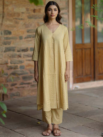 Jaipur, Clothing & Accessories, INR 1260,  Buy Summer Style Cotton A Line Kurta Set For Women