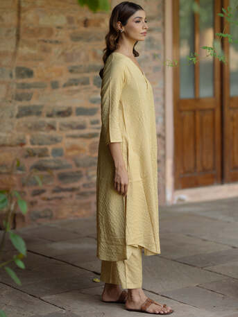 Jaipur, Clothing & Accessories, INR 1260,  Buy Summer Style Cotton A Line Kurta Set For Women