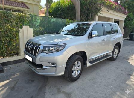 Manama, Vehicles, Cars & Trucks , Toyota Landcruiser PRADO,  2022,  Automatic,  41500 KM,  Toyota Land Cruiser PRADO-  (Silver Metallic)-5 Digit Number -BD.19,800