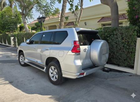 Manama, Vehicles, Cars & Trucks , Toyota Landcruiser PRADO,  2022,  Automatic,  41500 KM,  Toyota Land Cruiser PRADO-  (Silver Metallic)-5 Digit Number -BD.19,800