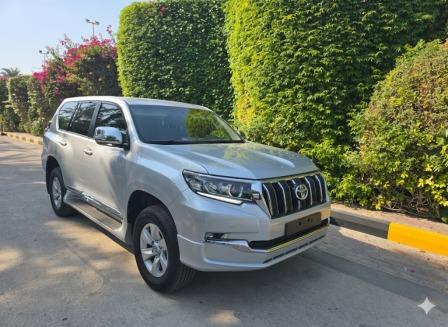 Manama, Vehicles, Cars & Trucks , Toyota Landcruiser PRADO,  2022,  Automatic,  41500 KM,  Toyota Land Cruiser PRADO-  (Silver Metallic)-5 Digit Number -BD.19,800