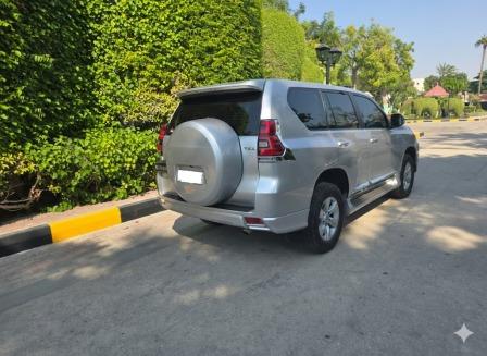 Manama, Vehicles, Cars & Trucks , Toyota Landcruiser PRADO,  2022,  Automatic,  41500 KM,  Toyota Land Cruiser PRADO-  (Silver Metallic)-5 Digit Number -BD.19,800