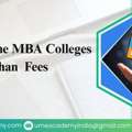 Best Online MBA Colleges In Rajasthan Fees