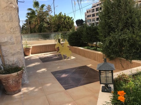 Abdoun, Apartments/Houses, JOD 20000/year,  Furnished,  3 BR,  200 Sq. Meter,  Furnished Garden Apartment For Rent