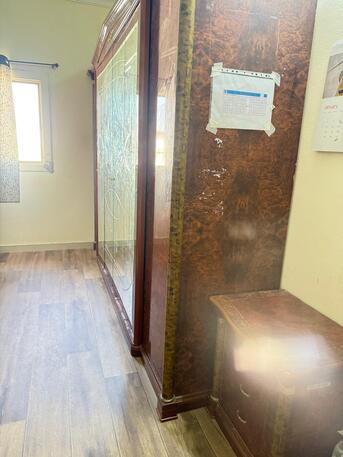 Al Rehab, Furniture, SAR 700,  Bed Set (double Bed With Six Door Wardrobe And 2 Side Table) - Without Mattress