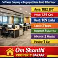 INR 17900000,  1782 Sq. Feet,  Sale Of Commercial Property With Software Company At Begumpet Main Road.