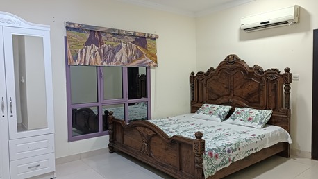 Gudaibiya, Rooms Available, BHD 130/month,  Furnished,  Fully Furnished 1 Bedroom Attached Sharing Flat GUDAIBIYA  Near BBK Bank @ 130/-BHD