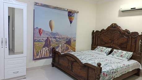 Gudaibiya, Rooms Available, BHD 130/month,  Furnished,  Fully Furnished 1 Bedroom Attached Sharing Flat GUDAIBIYA  Near BBK Bank @ 130/-BHD