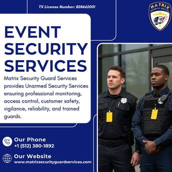 Austin, Security, Trusted Event Security San Antonio For Safe Gatherings