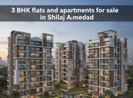 Ahmedabad, Real Estate, 3 BHK Flats / Apartments For Sale In Shilaj Ahmedabad | Addressbox.com