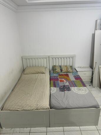 Jeddah, Furniture, SAR 350,  Bed Frame With Mattress (1 Pc 350)