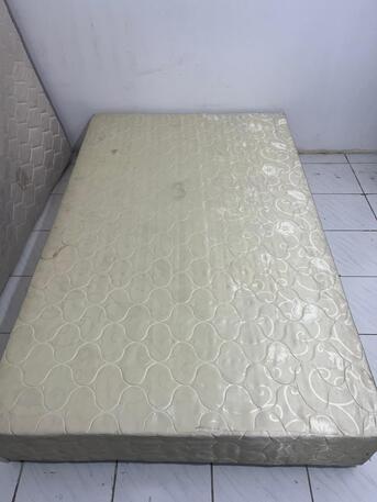 Jeddah, Furniture, SAR 350,  Bed Frame With Mattress (1 Pc 350)