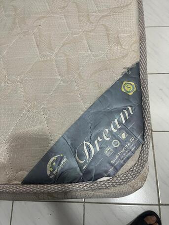 Jeddah, Furniture, SAR 350,  Bed Frame With Mattress (1 Pc 350)
