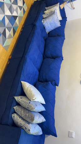 Al Olaya, Furniture, SAR 650,  Spacious 8-Seater L-Shape Sofa