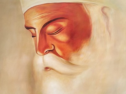 Noida, Household Items, Spiritual Canvas Painting