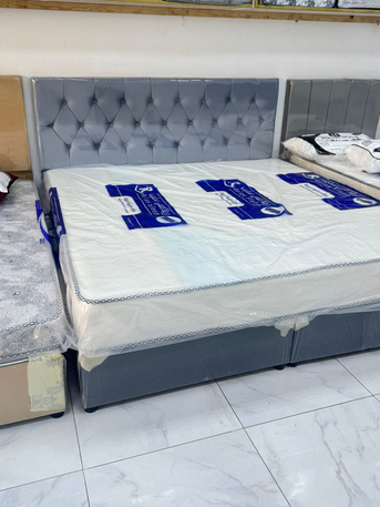 Jeddah, Furniture, SAR 680,  Double Bed And Spring Mattress High Quality Available