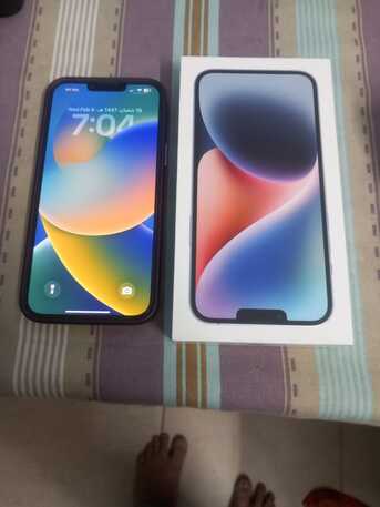 Hara, Mobile Phones, SAR 2000,  Apple IPhone 14 Plus 256 GB Space Blue Very Good Condition Hara