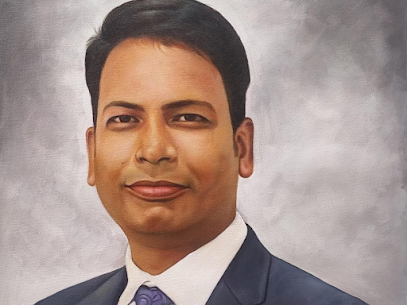 Mumbai, Household Items, Hand Painted Portrait Canvas Painting