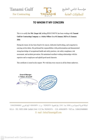 Riyadh, Job Seekers, Safety Officer