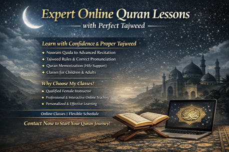 Madinah, Lessons Offered, Professional Quran Lessons With Tajweed &ndash; Online