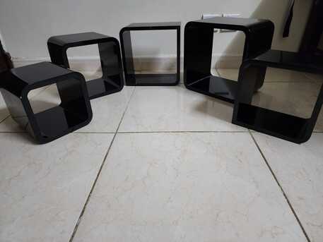 Jeddah, Furniture, SAR 140,  Solid Wood Cube Shelves For Wall