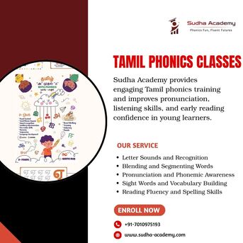 Mumbai, Education, Tamil Phonics Classes In Trichy | Sudha Academy