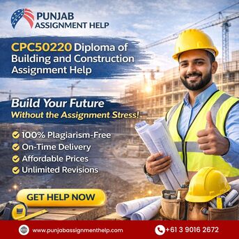 Sydney, Education, CPC50220 Without The Pressure: Expert Building & Construction Assignment Help