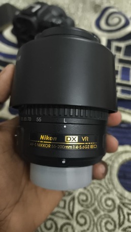 Jubail, Photo & Video, SAR 800,  2 Nikon Lenses  35mm F/1.8G AF-S And Nikon 55-200mm F/4-5.6G ED IF AF-S DX