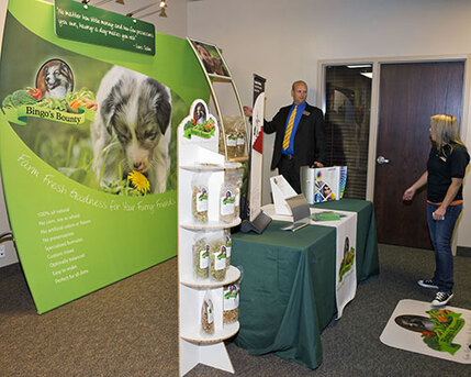 New York, Real Estate, Custom Tabletop Retractable Banners | Power Graphics