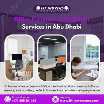 Abu Dhabi, Labor/Moving, Office Furniture Installation Services In Abu Dhabi