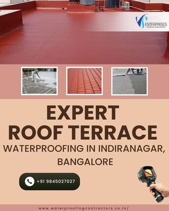 Bangalore, Construction, Expert Roof Terrace Waterproofing In Indiranagar Bangalore