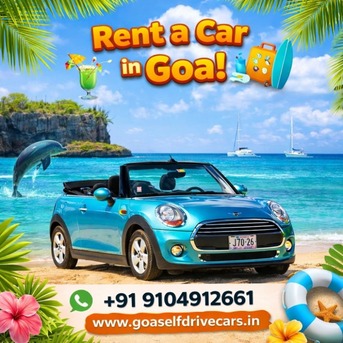 Goa, Travel, Stylish Open Roof Car Hire Goa Beach Drives - Book Now