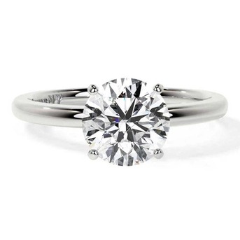 New York, Jewelry, USD 2870,  Premium 4.00cts Lab Created Diamond Engagement Rings At GemsNY