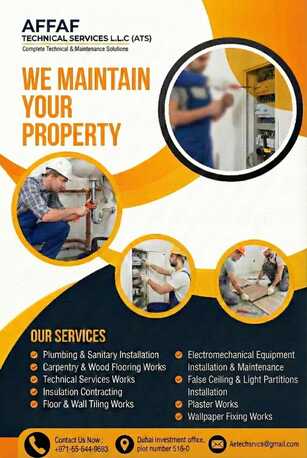 Dubai, Technical, Affaf Technical Services LLC
