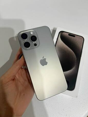 New York, Electronics, USD 600,  IPhone 15 Pro Max 128GB White Titanium Brand New+1 512-940-8639