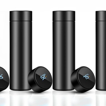 Bangalore, Printing, Black Temperature Display Bottles