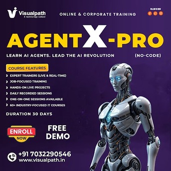 Hyderabad, Education, Top AI Agents Online Course Training By Visualpath