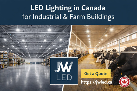 Toronto, Electronics, LED Lighting In Canada For Industrial & Farm Buildings