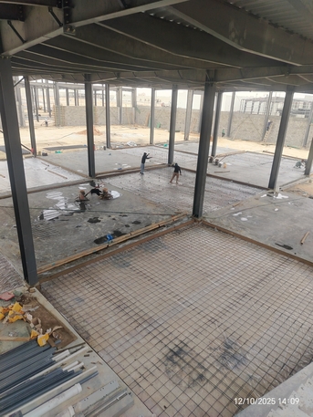 Riyadh, Construction, Screed Concrete /Screed Work