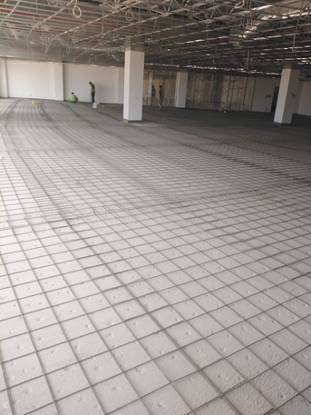 Riyadh, Construction, Screed Concrete /Screed Work