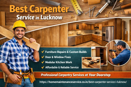Lucknow, Household, Carpenter Service In Lucknow For Bed, Wardrobe & Door Repair