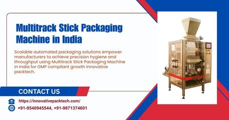 Noida, Industrial Machinery, Food Grade Multitrack Stick Packaging Machine In India