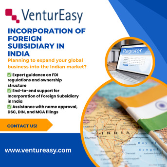 Mumbai, Legal, Ventureasy &ndash; Expert Support For Incorporation Of Foreign Subsidiary In India