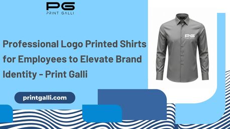Jaipur, Clothing & Accessories, INR 1100,  Professional Logo Printed Shirts For Employees To Elevate Brand Identity - Print Galli