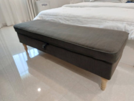 Riyadh, Furniture, SAR 250,  End Of Bed Bench With Storage (IKEA)