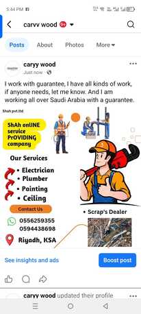 Riyadh, Construction, Shah Contractor Services Providing.