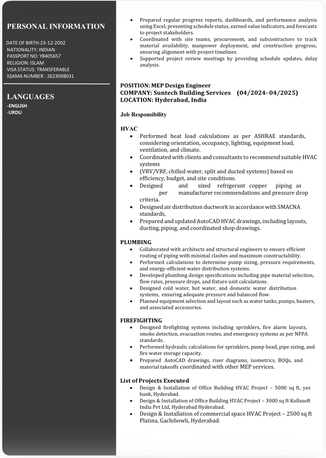 Jubail, Job Seekers, Planning & Estimation Engineer