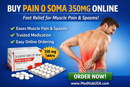 Washington DC, Health & Beauty Items, USD 200,  Order Pain O Soma 350mg For Muscle Pain Relief
